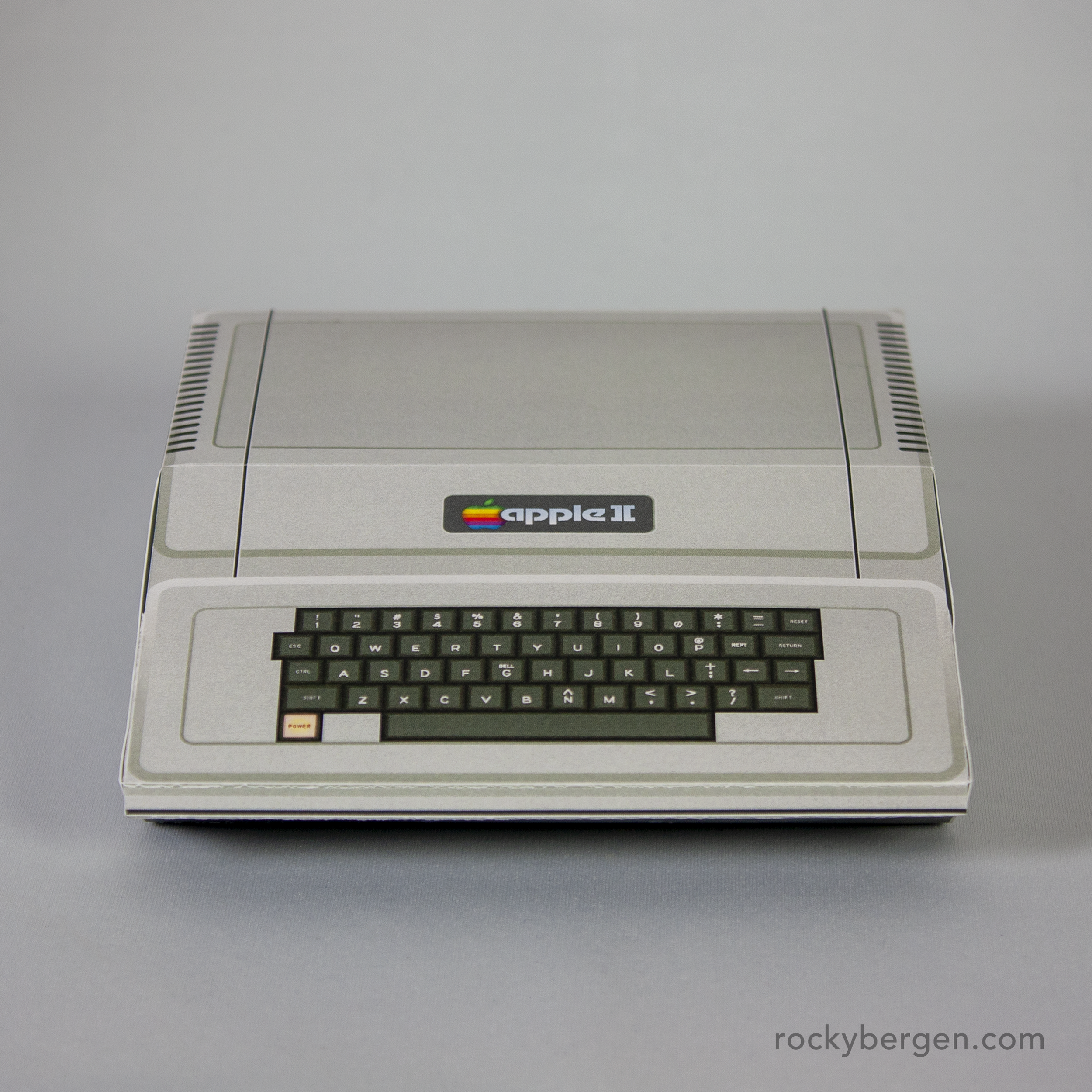 Apple II - Papercraft Design — Rocky Bergen